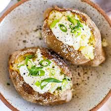 Baked Potatoes Open All Ours