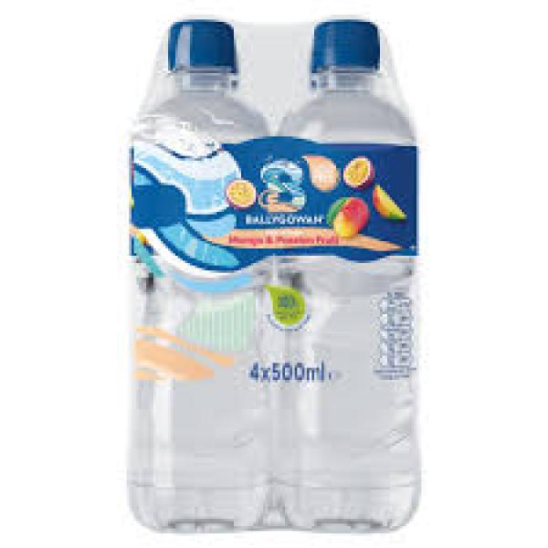 Ballygowan Mango and Passion Fruit 500ml 4pk