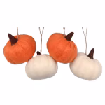 Bayswood Halloween Felt Mini Pumpkins