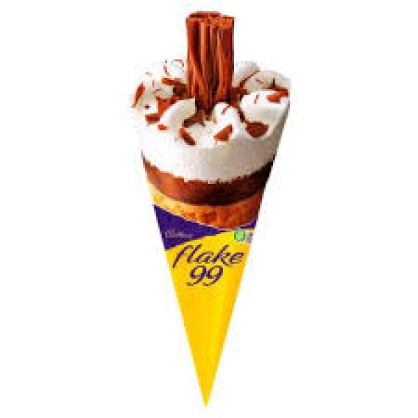 Cad Flake Cone Ice Cream 125