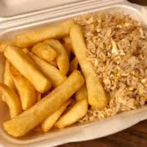 2 in 1 Fried Rice and Chips (3,5,8)