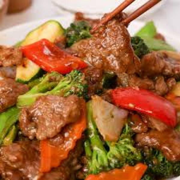 Fillet Beef with Mixed Vegetables