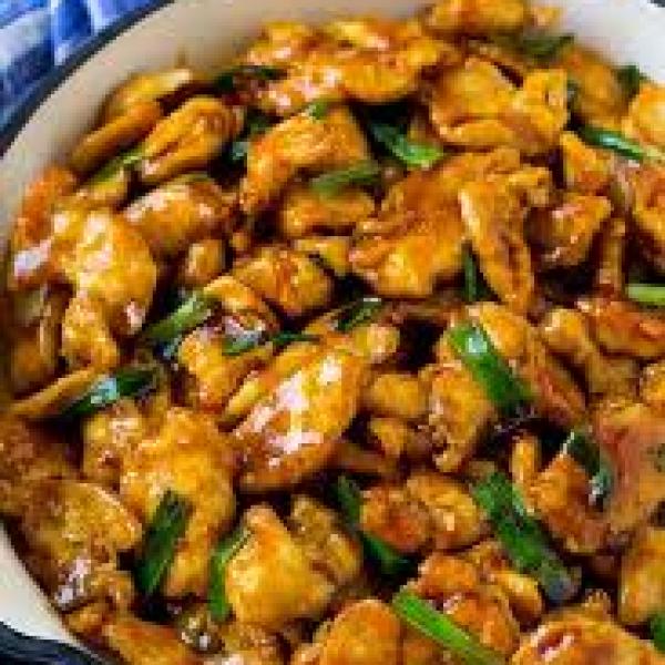 Chicken in Mongolian Sauce
