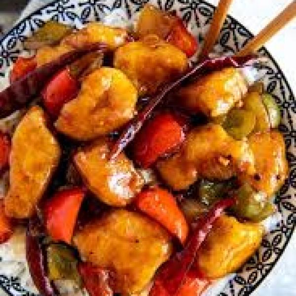 Chicken in Szechuan Sauce (5,14)