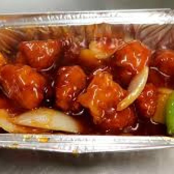 Chicken with Cantonese Sauce (5,14)