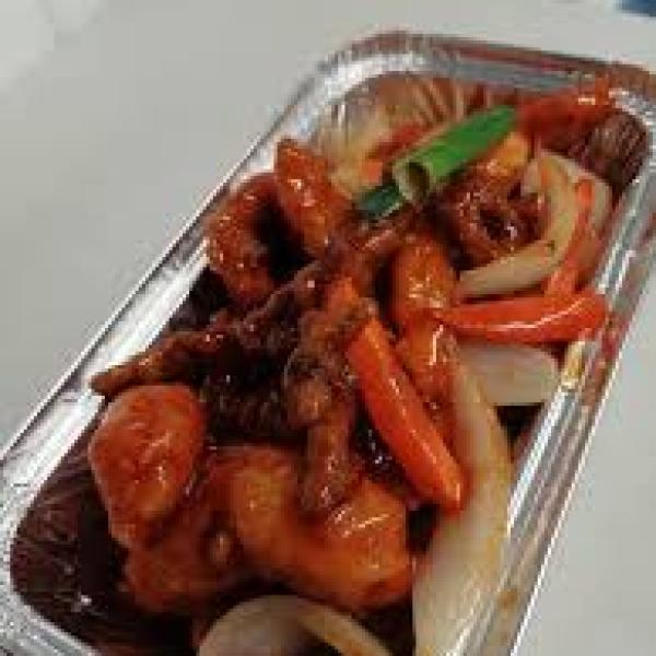 House Special with Cantonese Sauce (2,5,14)