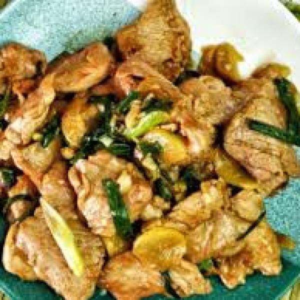 Pork in Ginger Scallions (5)