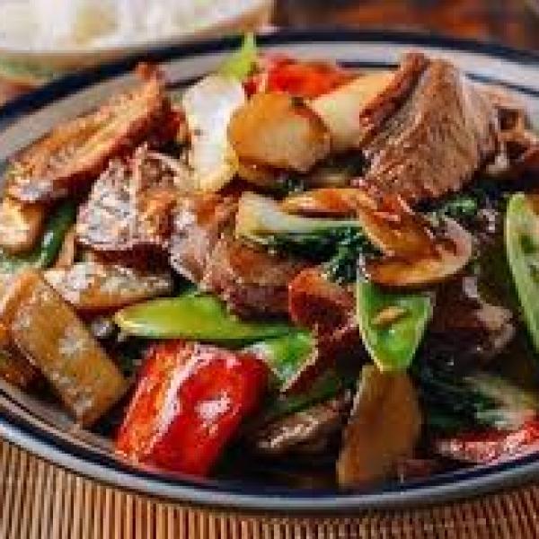 Pork with Mixed Vegetables