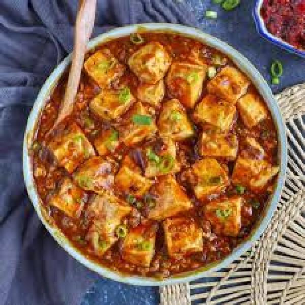 Tofu with Cantonese Sauce (1,5,14)