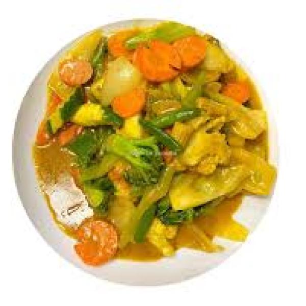 Vegetables in Satay Sauce (1,2,4,5,14)