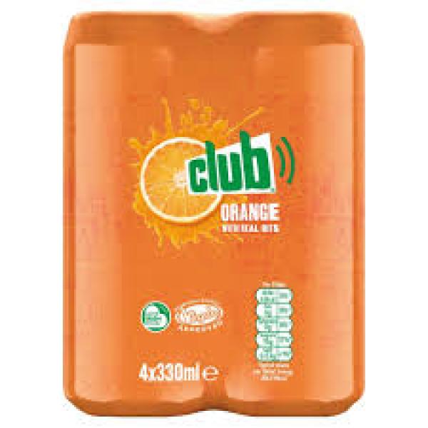 Club Orange 330ml 4pk