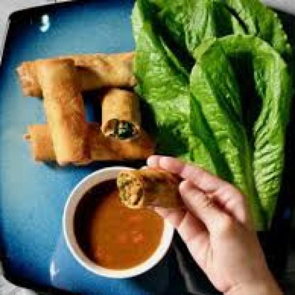 Duck Rolls x3 with S/s sauce Treasure Bowl