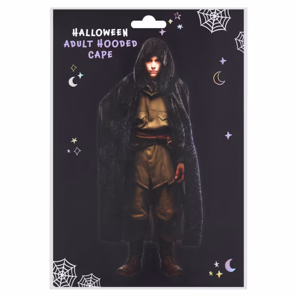 Halloween Hooded Cape Adult
