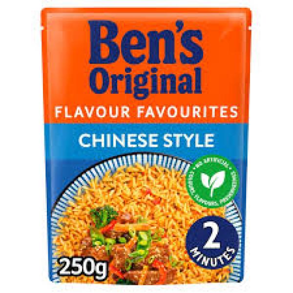 Bens Original Chinese style Microwave Rice 250g
