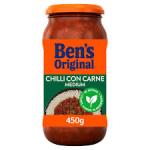 Bens Original Sauce for Chilli Con Carne Hot 450g