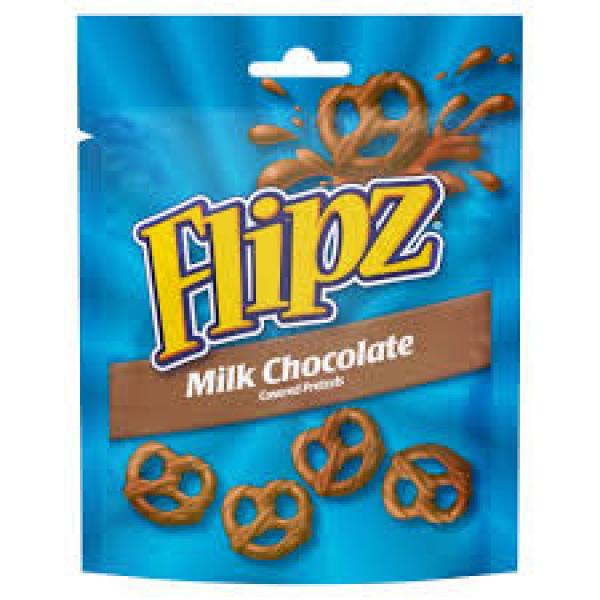 Flipz Milk Chocolate Pretzels 90g