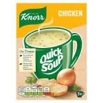 Knorr Quick Soup Chicken 3pk 45g