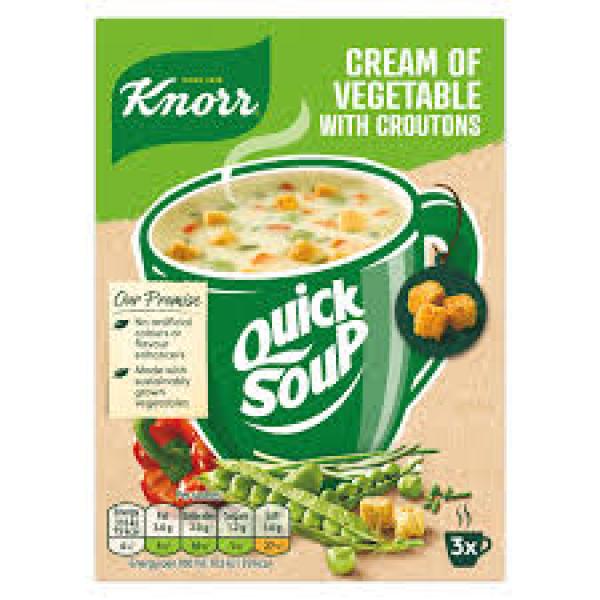 Knorr Quick Soup Creamy Vegtable Crouton