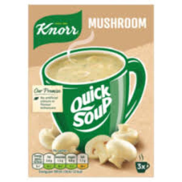 Knorr Quick Soup Mushroom 3x 64g