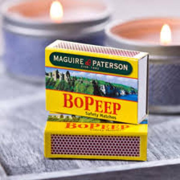 M + P Bo Peep Matches Box