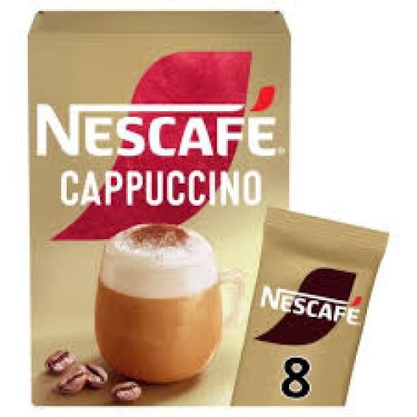 Nescafe Cappucino 8pk 124g