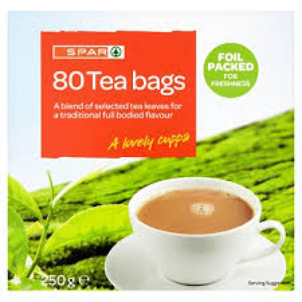 Spar Teabags 80