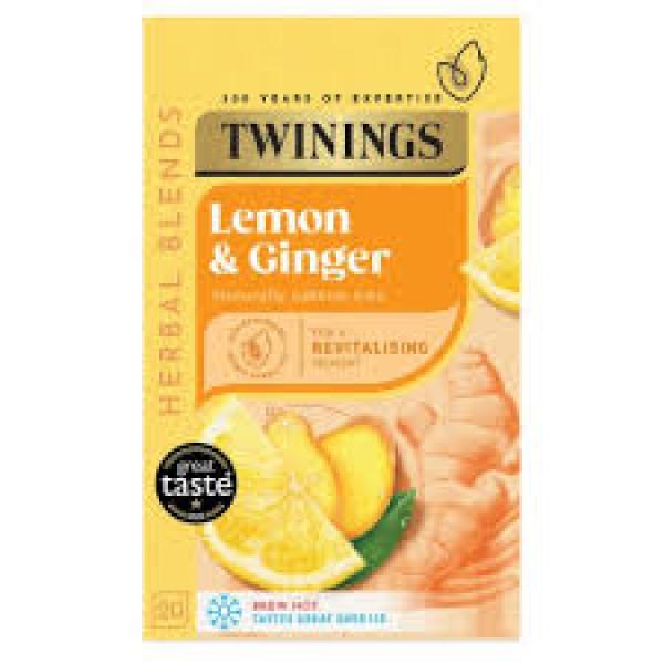 Twinnings 20s Lemon and Ginger