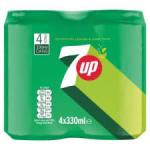 7Up 330ml 4pk