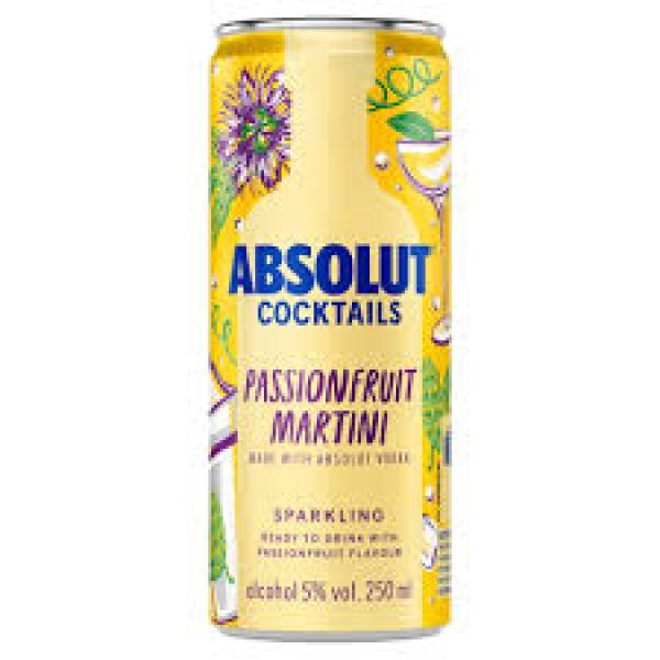 Absolut Passion Fruit Martini 250ml