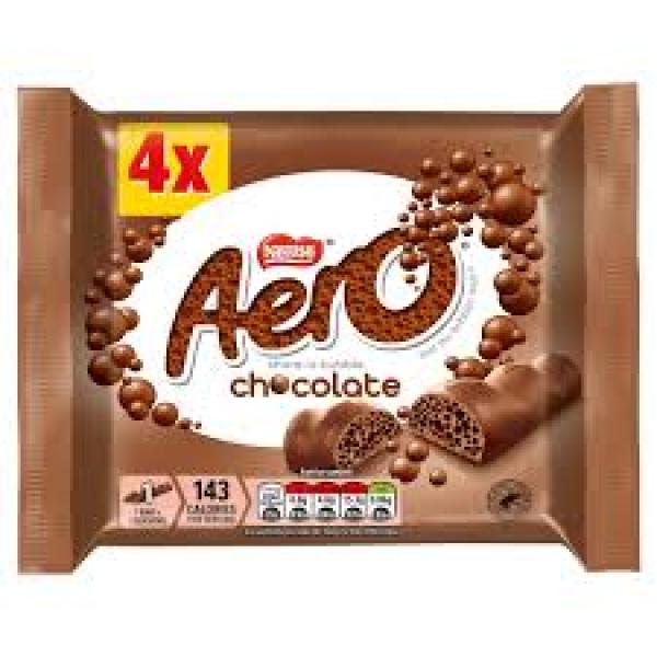 Aero Bubbly Milk 4pk 108g