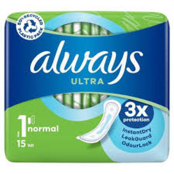 Always Ultra Normal 2 15pk