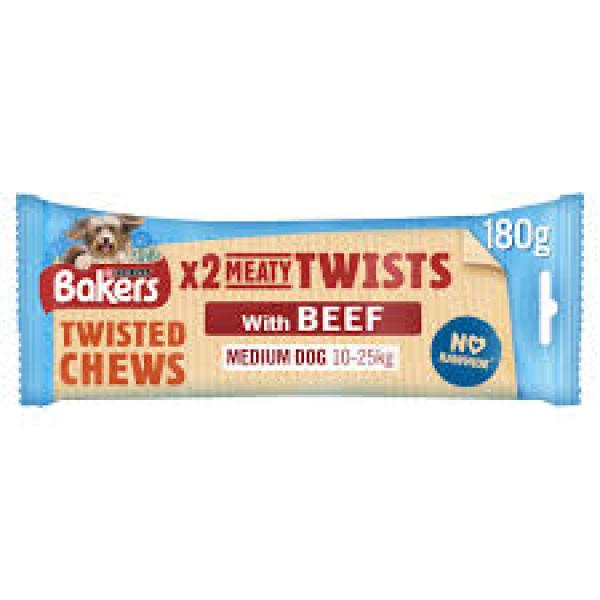 Bakers Meaty Twist 180g