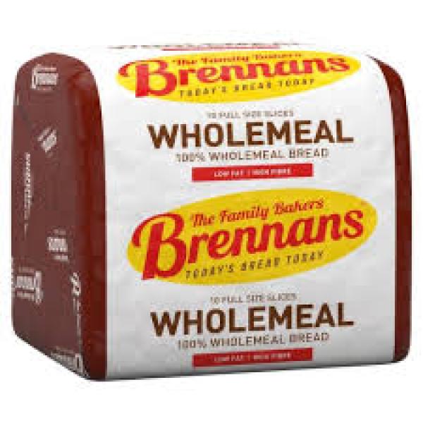 Brennans Whole Meal Pan 390g