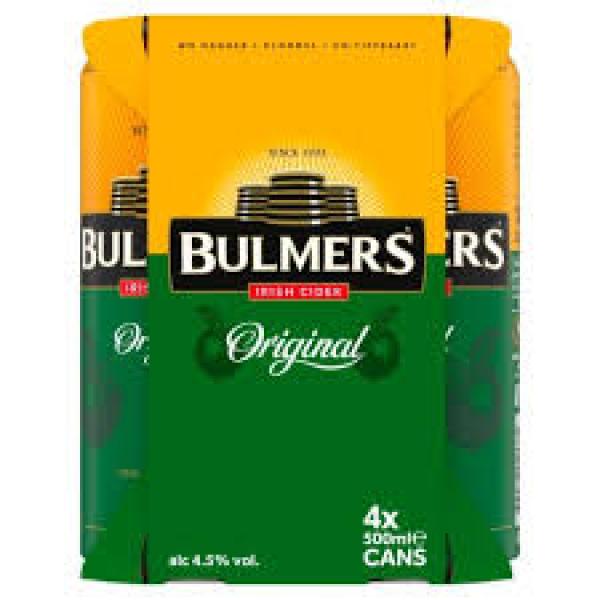 Bulmers 4pk 500ml