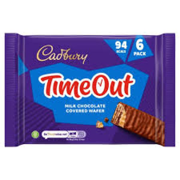 Cadbury Timeout 6pk 108g