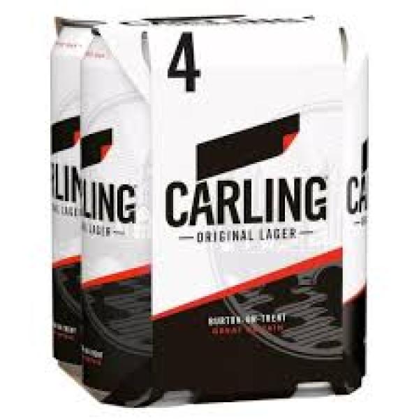 Carling Can 4pk 500ml