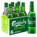 Carlsberg Pilsner Bottles 6pk 330ml