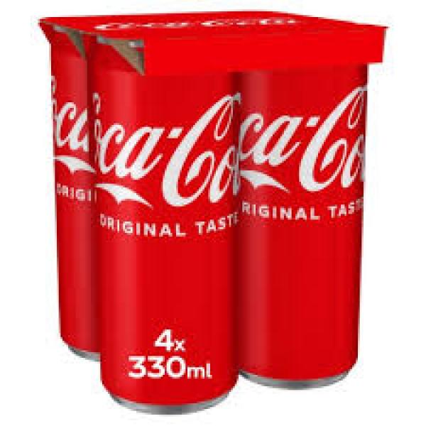 Coca Cola 330ml 4pk