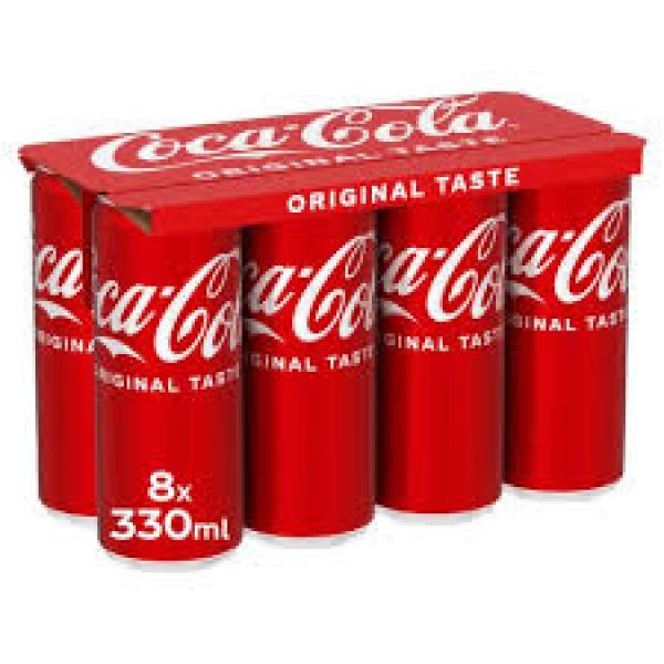 Coca Cola 330ml 8pk