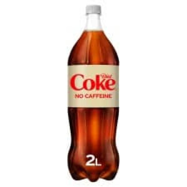 Coca Cola Diet No Caffeine 2ltr