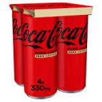 Coca Cola Sugar free Caffeine 330ml 4pk