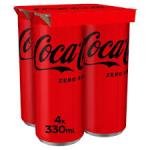 Coca Cola Zero 330ml 4pk
