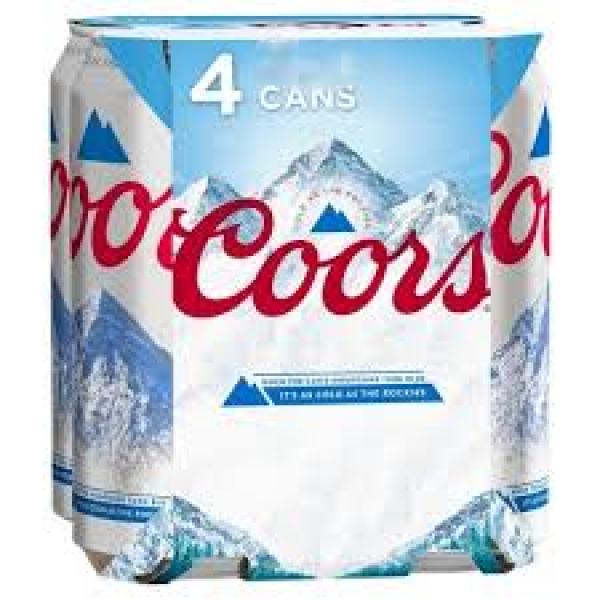 Coors Light 4pk 500ml 