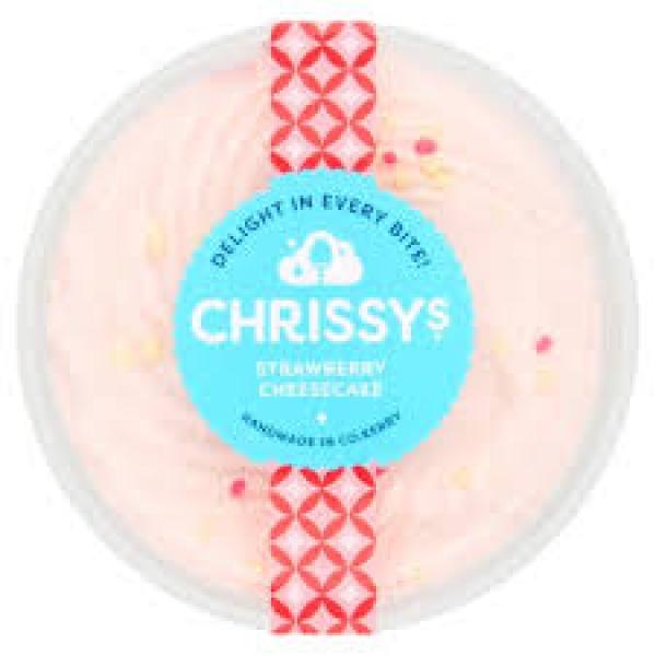 Crissy Strawberry Cheesecake 150g