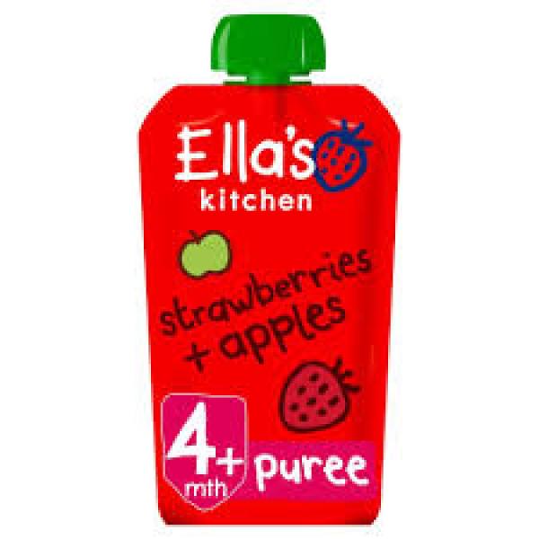 Ella's Kitchen Strawberry & Apple 120g