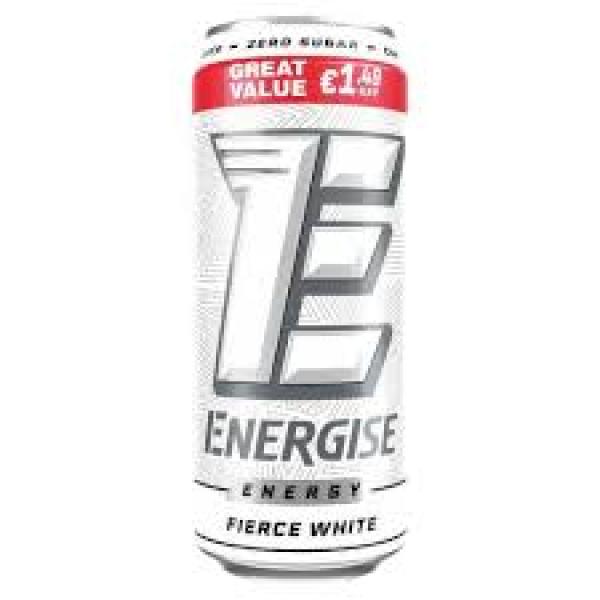 Energize Fierce White Zero 500ml
