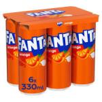 Fanta Orange 330ml 6pk