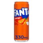 Fanta Orange Reg Can 330ml