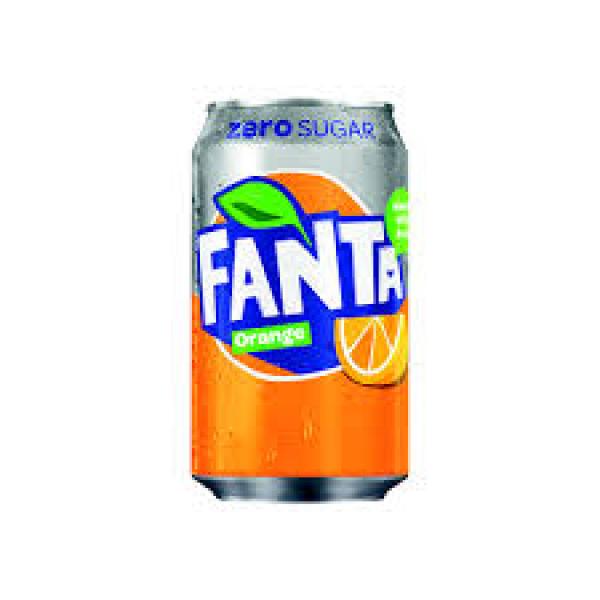 Fanta Orange Zero Can 330ml
