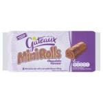 Gateaux Mini Rolls Double Chocolate 222g